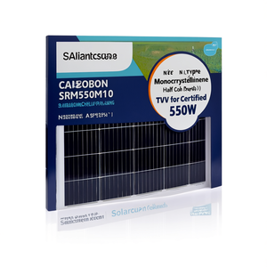 Panneau solaire monocristallin demi-cellule de type N Solaroom Technology SRM550M10 certifié TUV 550W - Product Image 2