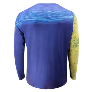 Manga larga Etiqueta privada Precio barato Pesca Jersey Último diseño Ropa deportiva Camisas de pesca de manga corta - Product Image 3