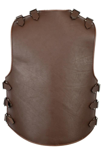 Chaleco de Cuero de Oveja Genuino de Diseño Personalizado de Última Moda, Chaleco de Cuero para Hombre Transpirable y Resistente al Viento - Product Image 2