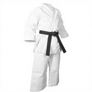 ชุดกีฬาผ้าฝ้ายน้ำหนักเบาเครื่องแบบคาราเต้ผลิตตามสั่งมีความทนทาน - Product Image 1