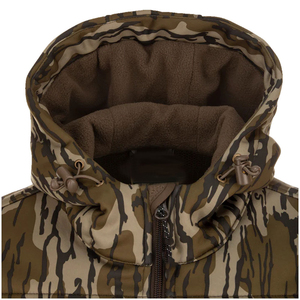 Sous-vêtement de chasse de qualité supérieure avec capuche et poche poitrine, qualité supérieure, OEM, sous-vêtement pour homme en laine mérinos - Product Image 3
