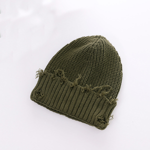 Nuevo Diseño de Moda de ganchillo personalizado de punto mujeres hombres gorro desgastado gorro de invierno - Product Image 5