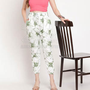 Concevez votre propre pantalon personnalisé pour femmes respirant taille moyenne hiver devant plat coton haute qualité OEM Service - Product Image 4