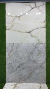 Venta caliente 75x150 Azulejos de mármol de cerámica para piso y pared Azulejos de piso de porcelana pulida esmaltada - Product Image 2