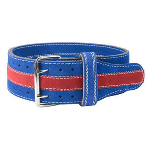 Ceinture de musculation personnalisable en cuir de vachette antidérapante pour homme, 13 mm, avec boucle ardillon en acier 10 mm pour haltérophilie et protection - Product Image 4