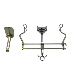 Retractor Abdominal Manual Balfour Autoajustable, Instrumento Quirúrgico de Acero Inoxidable para Exposición Amplia Ajustable y Reutilizable - Product Image 5
