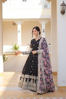 Pakaian Tradisional India Saree Sutra Modal Kota Berat + Blus Multi Warna Kasual Stylist Terbaru Berkualitas Tinggi Evergreen India