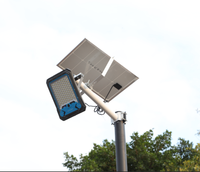 Caméra 4G 200W 400W 600W 1000W 1500W, Projecteur Solaire LED pour Maison et Jardin, Caméra Intégrée