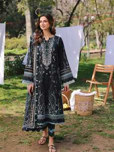 Vestidos informales de tela transpirable Salwar Kameez para mujer, estilo Pakistán, Formal, 3 piezas, temporada de verano, vestidos de talla grande para mujer - Product Image 4