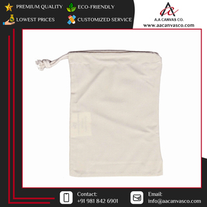 Sacs à provisions en toile de coton réutilisables écologiques de taille personnalisée, couleur crème, prix du marché pour utilisation promotionnelle - Product Image 6