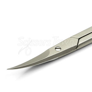 Professional <b>Cuticle</b> <b>Scissors</b> with Customized Logo Sharp Tips and Ergonomic Design for Salon Use - Product Image 4