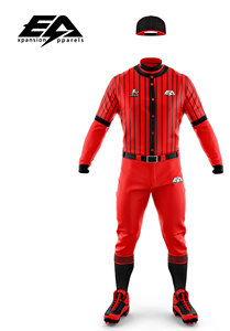Maillot de baseball imprimé personnalisé pour hommes Livraison rapide à bas prix Veste à manches courtes à sublimation bleue Style - Product Image 2