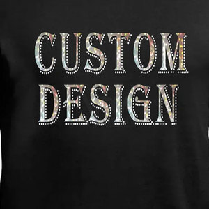 Último diseño de camisa de secado rápido para hombres 100% algodón suelto ajuste impreso cómodo alta calidad hombres diamantes de imitación camisetas - Product Image 5