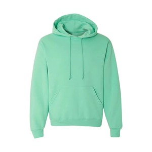 Sudadera con capucha de gran tamaño personalizada de alta calidad para hombre, sudadera cálida de Color sólido, precio al por mayor de OEM y ODM - Product Image 5