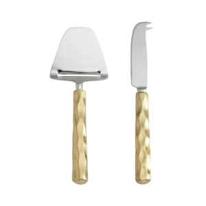 Trending Cake Server Juego de cuchillos de queso de metal Ligero Calidad de grado alimenticio Venta caliente Eventos DE BODA Cake Cutting & Serve Knife - Product Image 1