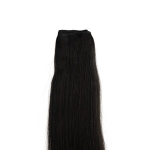 ผมต่อแบบพรีเมียม 8 นิ้ว เกรด 9A และ 7A ชนิดผมอินเดียแท้ Remy แบบ Yaki Straight  ต่อจากผู้บริจาคคนเดียว  แบบ Natural Wave, Egg Curl และสไตล์พม่า - Product Image 4