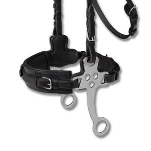 Bridon en cuir de vache de haute qualité avec rembourrage doux, bande de nez et boucles, produits de licol pour chevaux - Product Image 4