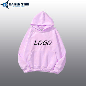 เสื้อฮู้ดผู้ชายลำลองสำหรับฤดูหนาว ผ้าฝ้ายฟลีซ 100% เป็นมิตรกับสิ่งแวดล้อม ระบายอากาศ กันลม สีพื้น ปักโลโก้ด้านหน้าได้ น้ำหนัก 300 กรัม 500 - Product Image 6