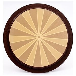 Plateau en métal rond écologique Ø 370 mm Plateau de service élégant pour les ustensiles de cuisine ou le stockage dans la cuisine ou la cuisine à domicile - Product Image 3