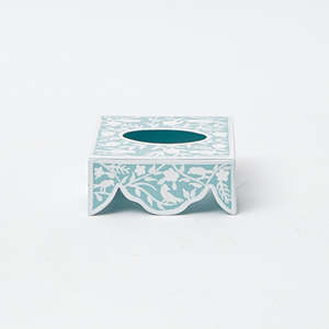 Amazon2023 Caja de pañuelos Vajilla Decoración Caja de pañuelos de diseño con incrustaciones de hueso personalizadas para el hogar Hotel Restaurante - Product Image 4