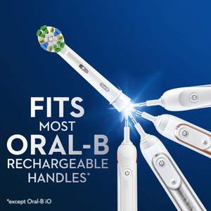 Têtes de brosse de rechange pour brosse à dents électrique Oral-B FlossAction, lot de 3, noir - Product Image 2