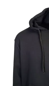 Sweat à capuche personnalisable pour un usage polyvalent Sweat à capuche gris prêt pour l'extérieur avec un design épuré Sweat à capuche personnalisé et élégant sans effort - Product Image 3