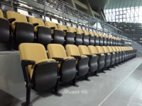 Fauteuil de théâtre VIP Avant Sofa, chaise pliante pour auditorium, sièges d'arène intérieure, chaises de stade portables, sièges fixes de tribune