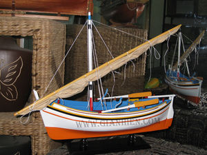 Gia Nhien Fabricant Approuver Conception Personnalisée Bas quantité minimale de commande MODÈLE DE BATEAU LUCIA EN BOIS-MODÈLE DE BATEAU EN BOIS - Product Image 4