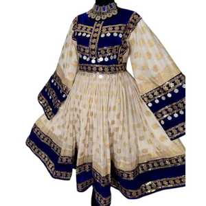 Vestido Ligero Afgano para Mujer con Encaje, Vestido Afgano para Mujer, Cómodo, Decoración, Venta al por Mayor, Precio Económico - Product Image 1