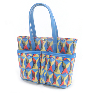 Colorful Printed PU Women's Shoulder <b>Bag</b> Waterproof <b>Multi</b> <b>Compartment</b> Shopping Travel Carry <b>Bag</b> - Product Image 3