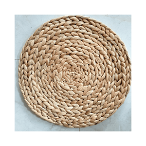 Ensemble de sets de table et de dessous-de-verre en jacinthe d'eau, sets de table classiques, matériau : jacinthe tressée ; usage : décorations de table ; origine : Vietnam - Product Image 5