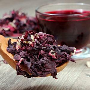 Flor de Hibisco Seca Cruda de Grado Premium Egipcio, Rica en Antioxidantes, para Tés y Bebidas, Calidad Seleccionada a Mano - Product Image 6