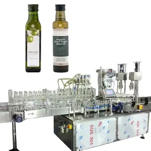 Customized automatic olive oil filling machine price mustard oil filling machine from factory direct sale