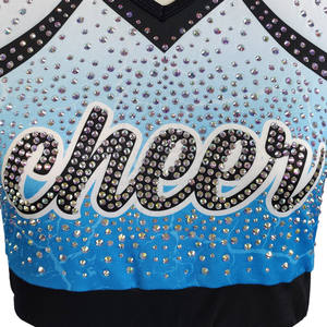 Prix de gros OEM, ensembles d'uniformes de cheerleading, dernier design, 100% polyester, sublimation, séchage rapide, respirant, pour hommes - Product Image 6