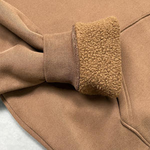 Fabricant de sweats à capuche vente en gros de sweats à capuche en molleton de coton 400 g/m² personnalisés sweats à capuche épais vierges - Product Image 3