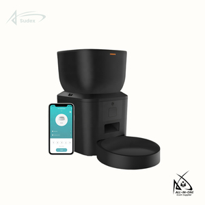 Sudex HC-0009 4L Smart Pet <b>Feeder</b> 480P Camera WiFi App Control Scheduled Timed Portion <b>Cat</b> Dog Food Dispenser Remote Feeding OEM - Product Image 6