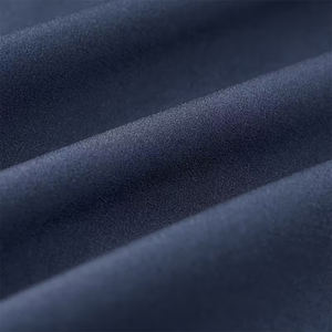 Chaleco de concha suave de invierno para hombres adultos, Color azul marino, cuello levantado, forro polar, abrigo de concha suave para hombres al aire libre con bolsillo con cremallera - Product Image 5