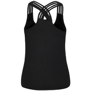 Débardeurs d'entraînement de gymnastique respirants anti-rétrécissement à séchage rapide personnalisés pour femmes avec logo imprimé sur le devant pour le sport, le yoga et le fitness pour les filles - Product Image 2