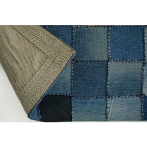 New Arrival Denim Patch Carpet Cotton Living Room Home Hotel Carpets from India Area <b>Rugs</b> & Sets - Product Image 5