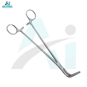 Pinzas de Parametrio Wertheim de Acero de Alta Calidad ALMAC para Cirugía Ginecológica con Agarre Fuerte y Manejo Preciso de Tejidos - Product Image 2