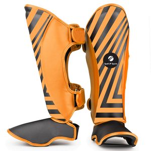 ราคาขายส่ง สนับแข้งมวยไทยแบบกำหนดเอง อุปกรณ์ป้องกันขาสำหรับคิกบ็อกซิ่ง สนับแข้งฝึกซ้อมมวยแบบมืออาชีพ Twins MMA - Product Image 4