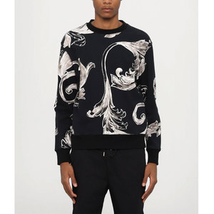 Nouveau sweat-shirt en molleton uni décontracté pour l'hiver, grande taille, pour homme, en coton mélangé, couleur personnalisable, design de haute qualité - Product Image 1