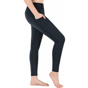 Hot Sale Luxury Competition Jodhpurs for <b>Women</b> Custom High Waist Winter Riding Breeches <b>Waterproof</b> Horse Equestrian <b>Leggings</b> - Product Image 5