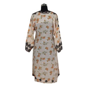 Véritable robe vintage brodée Kuchi faite à la main collection de robes vintage brodées banjara balochi Banjara Ethnique Traditionnelle - Product Image 2