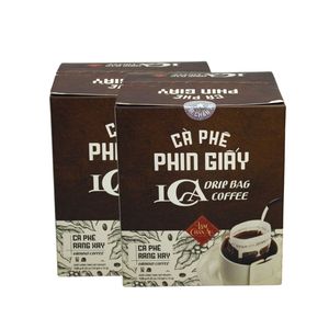 Sac d'égouttement Café moulu Goût moelleux Conforme ISO HACCP Emballage OEM/ODM personnalisé Bon choix pour les ingrédients à saveur distinctive - Product Image 1