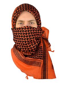 Bufanda táctica Shemagh, capucha del desierto de Oriente Medio, Bandana, Keffiyeh, estilo, 100% algodón, 42 "X 42" - Product Image 2