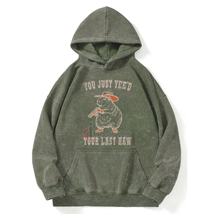 Venta al por mayor de sudaderas con capucha de peso pesado de gran tamaño personalizado Vintage Streetwear para hombres DTG impreso en relieve Boxy Cropped Hoodies fabricante - Product Image 4