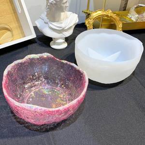 <b>Resin</b> Bowl Manufacturer- <b>Resin</b> Polished Serving Bowl for Home Hotel Tabletop Decoration Round Shape Food & Salad Bowl - Product Image 3