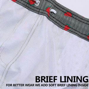 Short de jogging personnalisé OEM Short de bain d'été Short de plage à séchage rapide pour hommes Style fitness Motif sublimé - Product Image 6