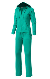 Affordable price Unisex Workout Fitness <b>Plain</b> <b>Tracksuit</b> set OEM Plus Size factory wear Hoodie <b>Tracksuit</b> for women - Product Image 6